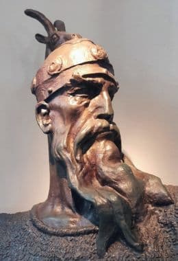 Busto de Skanderbeg ( Gjergj Kastrioti)