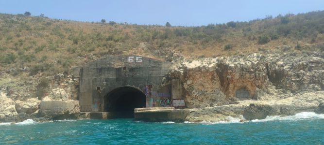 Bunker para submarinos de Porto Palermo