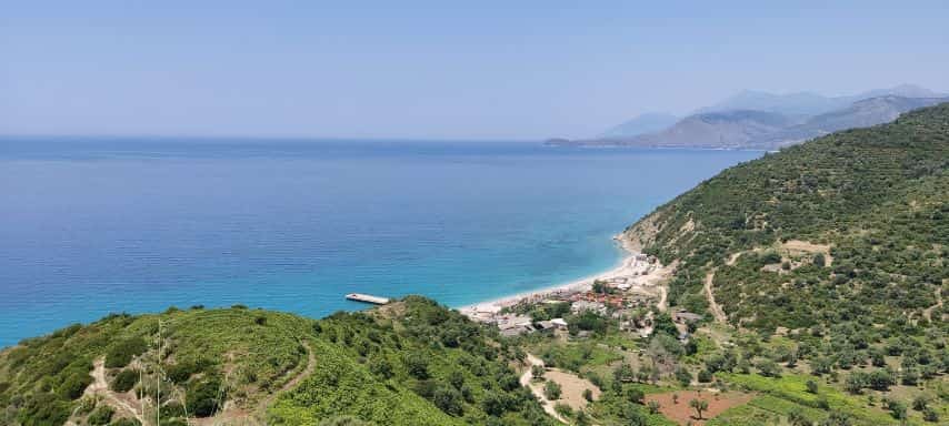 Vista aérea de Buneci beach