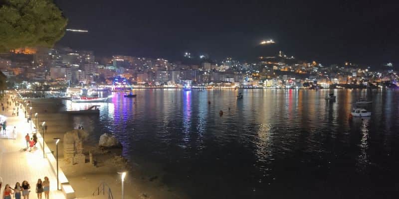 Paseo marítimo de Saranda