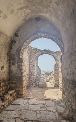 Restos del monasterio de los 40 santos