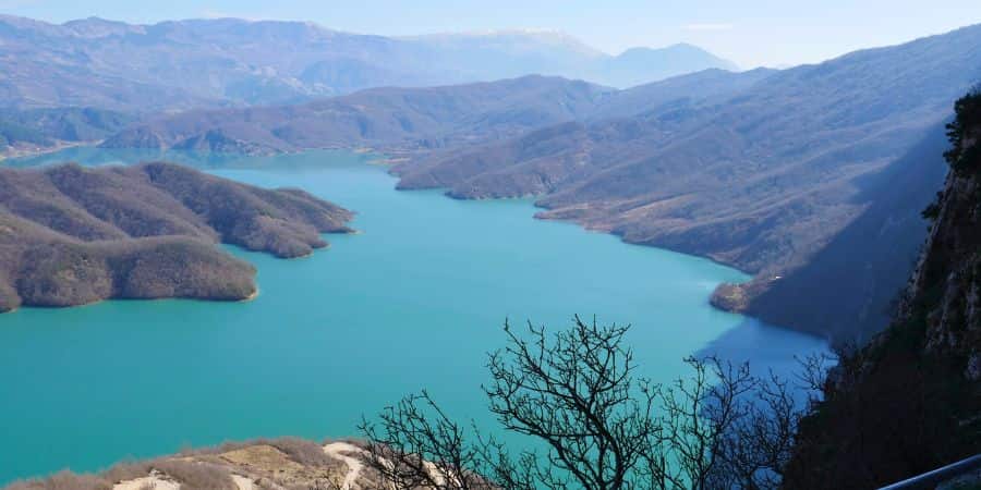 Vista del Lago Bovilla