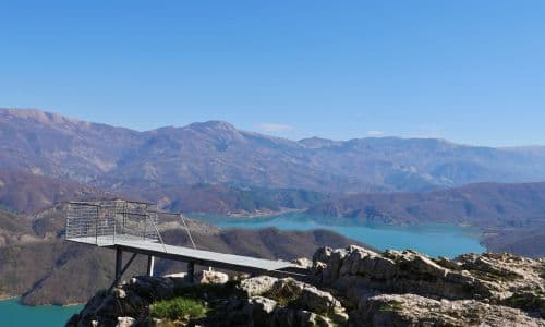 Balcón del lago Bovilla