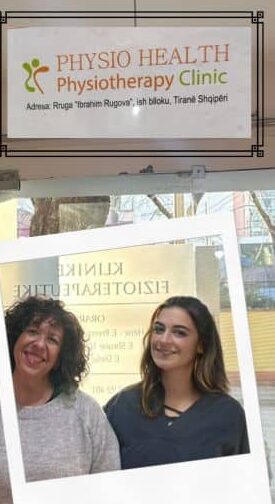 Mi fisioterapeuta Yulia, si estas en Tirana y necesitas fisioterapia te la recomiendo